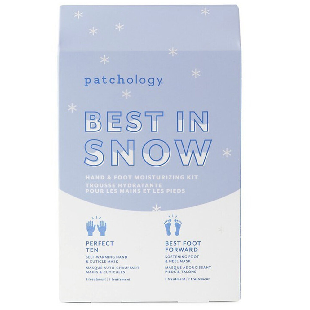 Patchology Best In Snow 2-Piece Kit hand and feet treatment